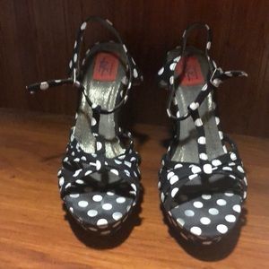 Polkadot wedges